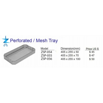 Perforated Mesh Trays
